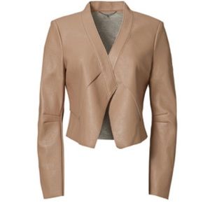 Lloyd Leather Jacket in Camel